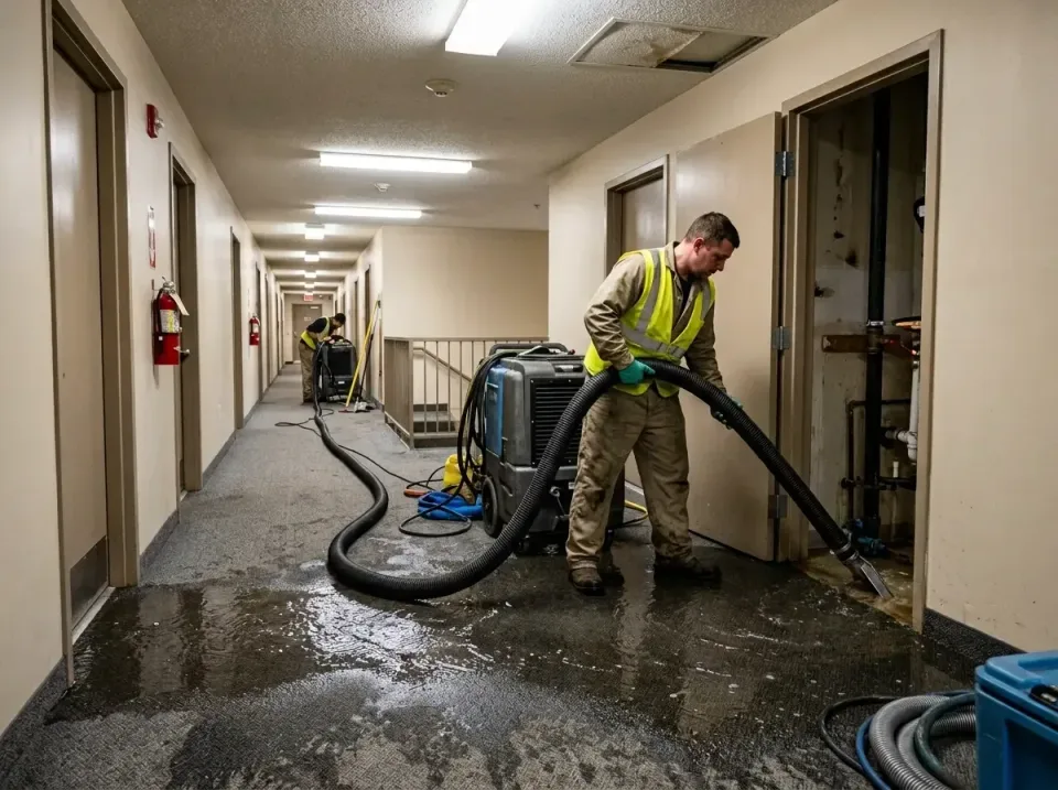multi-unit-apartment-hallway-f-005 — frequently asked questions, Emergency Burst Pipe Water Extraction & Removal in Moapa Va…